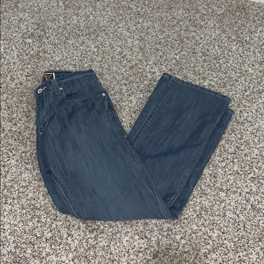 LEVI'S 527 LOW BOOT CUT JEANS woman 29x 30